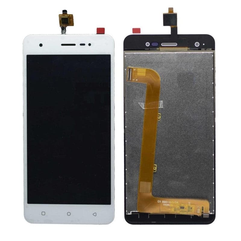 LCD Display Folder Combo for Lava Z60S White