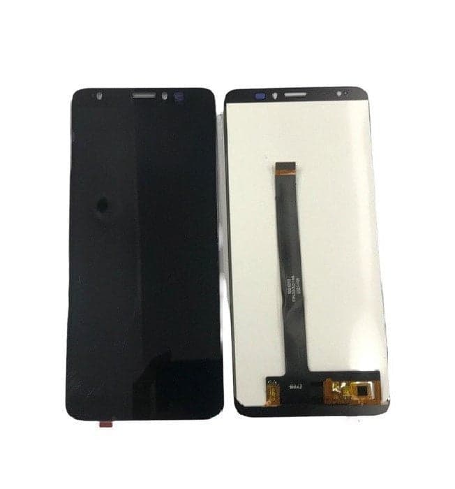 LCD Display Folder Combo for Lava Z61 Black thumbnail 3