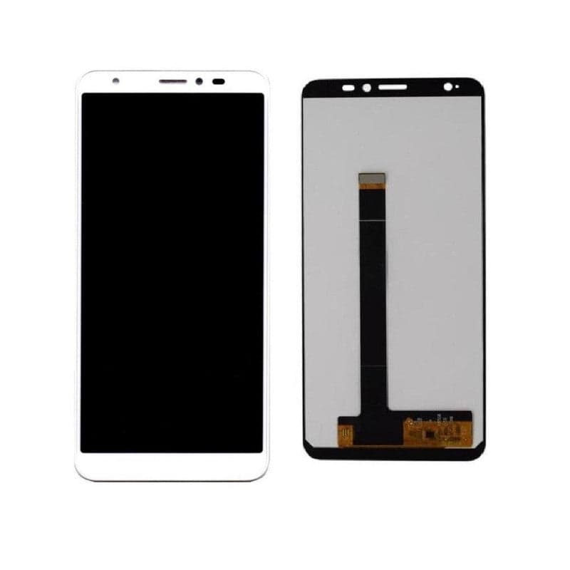 LCD Display Folder Combo for Lava Z61 White
