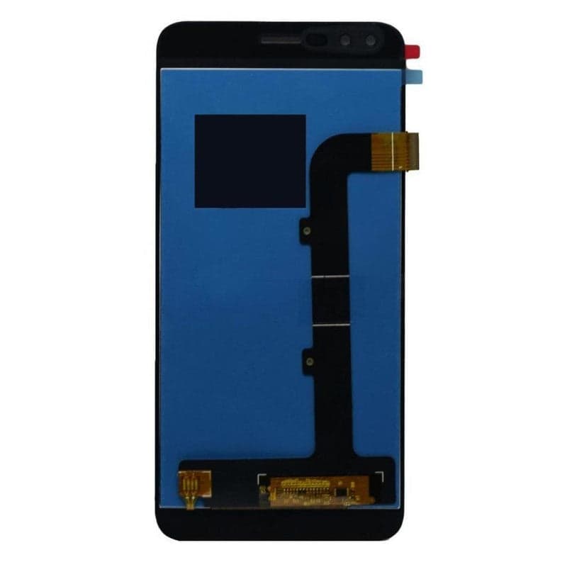 LCD Display Folder Combo for Lava Z70 Glass Black thumbnail 2