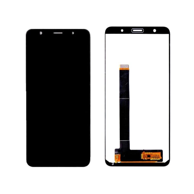 LCD Display Folder Combo for Lava Z81 Black