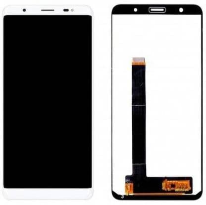 LCD Display Folder Combo for Lava Z81 White