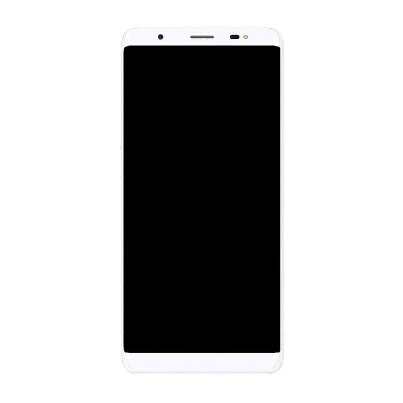 LCD Display Folder Combo for Lava Z81 White thumbnail 3