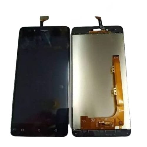 LCD Display Folder Combo for Lava Z90 Black thumbnail 2