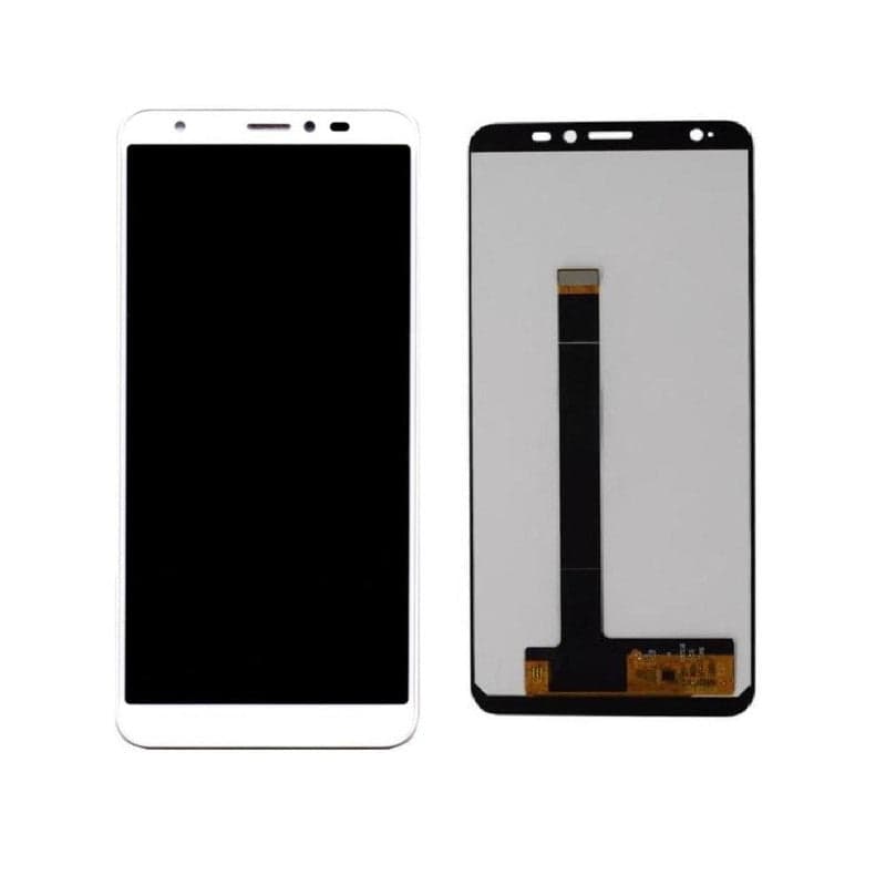 LCD Display Folder Combo for Lava Z91 Touch White thumbnail 3
