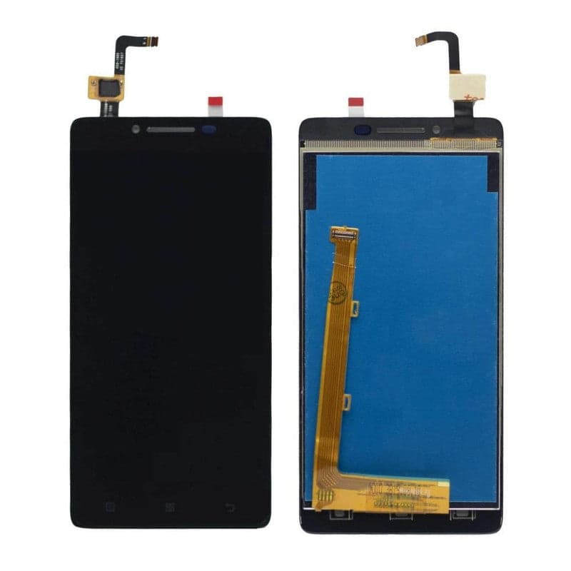LCD Display Folder Combo for Lenovo A6000 Black