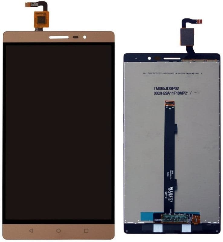 Lcd Display Folder Combo for LENOVO'S PHAB 2 Black