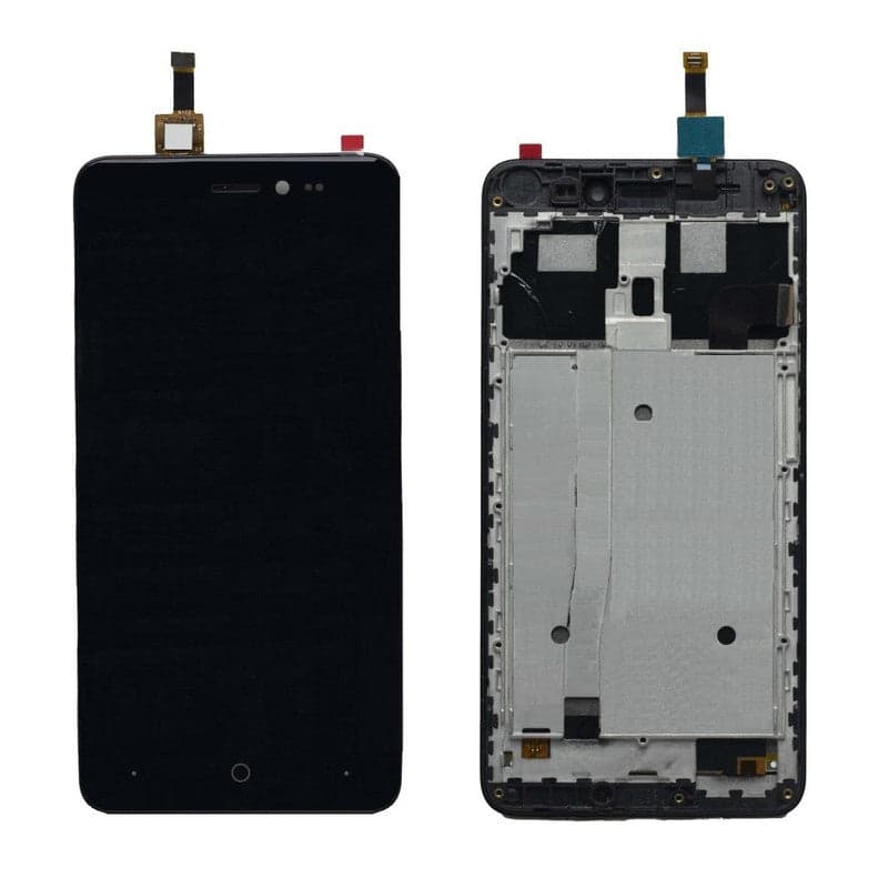 Lcd Display Folder Combo for LEPHONE W15 Black