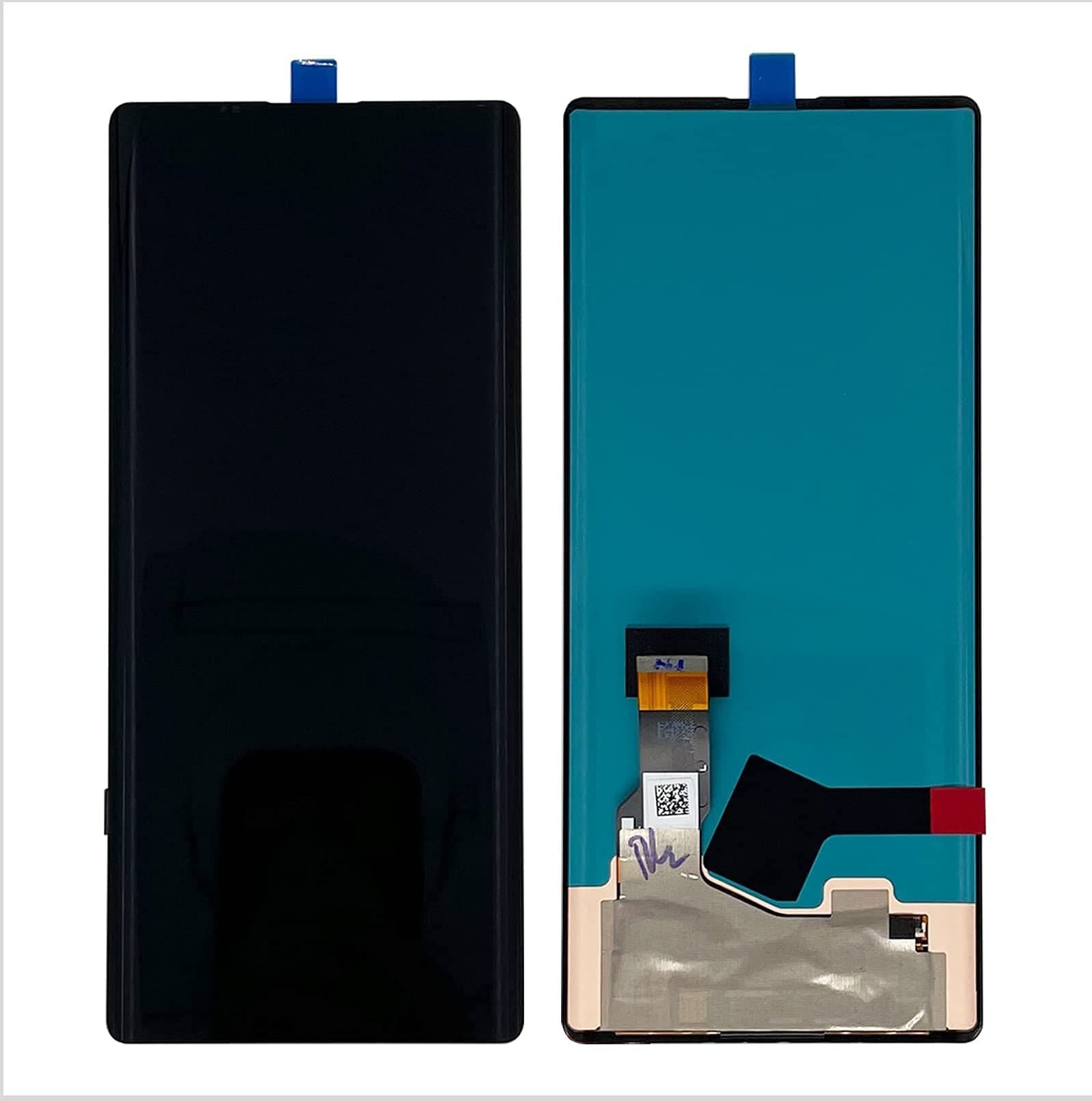 OLED Lcd Display Combo Folder for LG Wing 5G Black