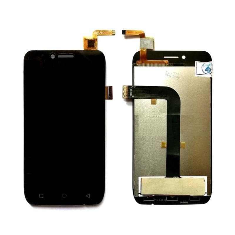 Lcd Display Folder Combo for LYF FLAME 6 Black