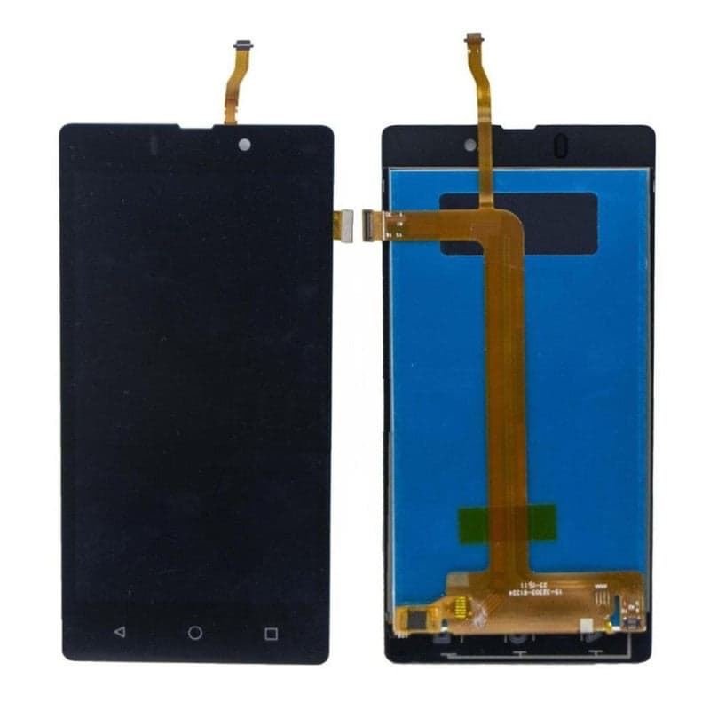 Lcd Display Folder Combo for LYF WIND 7 Black