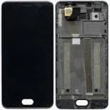 Lcd Display Folder Combo for MEIZU M3 Black
