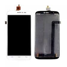 Lcd Display Folder Combo for MICROMAX A240 White