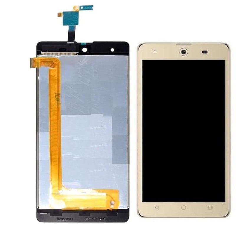 Lcd Display Folder Combo for MICROMAX Q349 Black