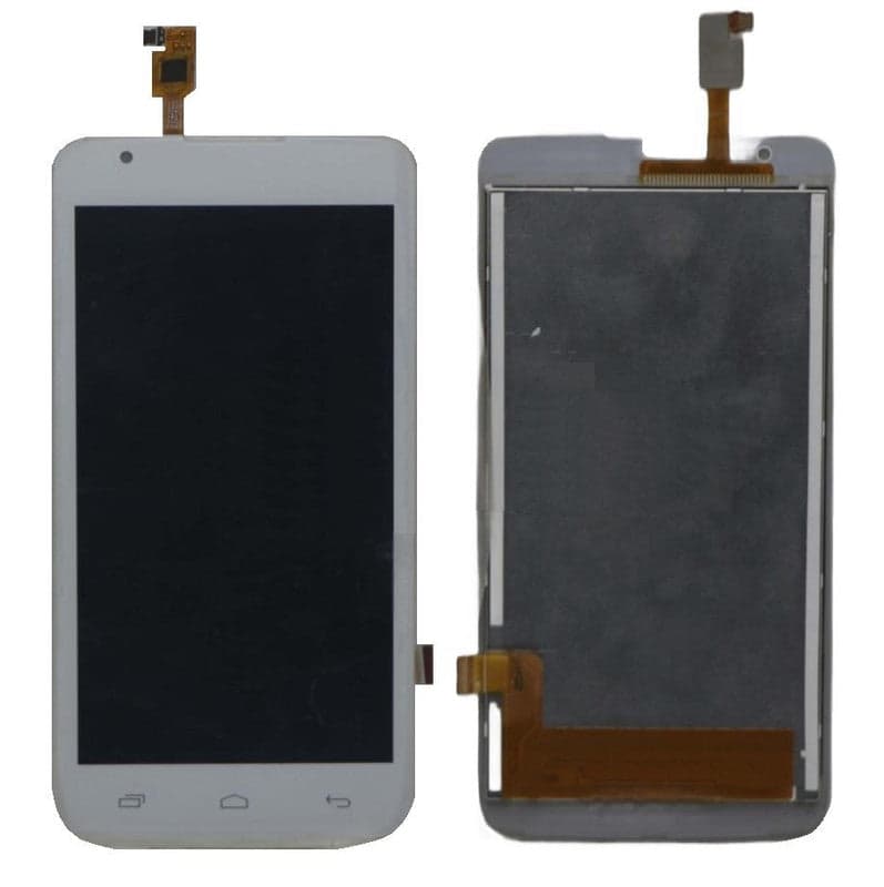 Lcd Display Folder Combo for MICROMAX Q383 Black