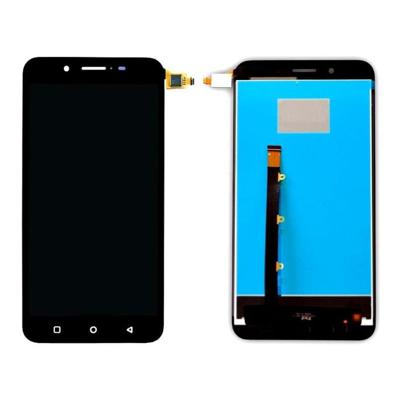 Lcd Display Folder Combo for MICROMAX Q391 Black