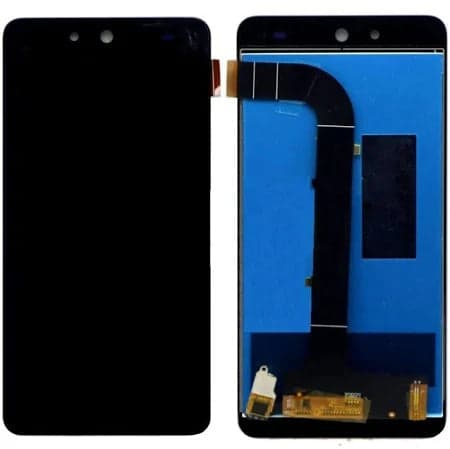 Lcd Display Folder Combo for MICROMAX Q392 Black