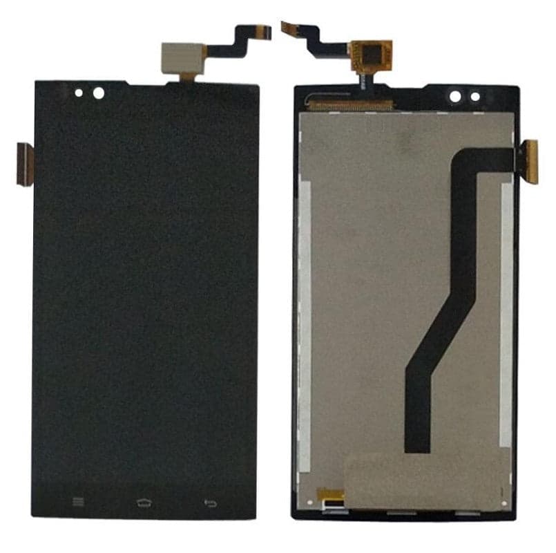 Lcd Display Folder Combo for MICROMAX Q414 Black