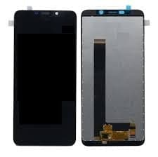 Lcd Display Folder Combo for MOBISTER C2 Black