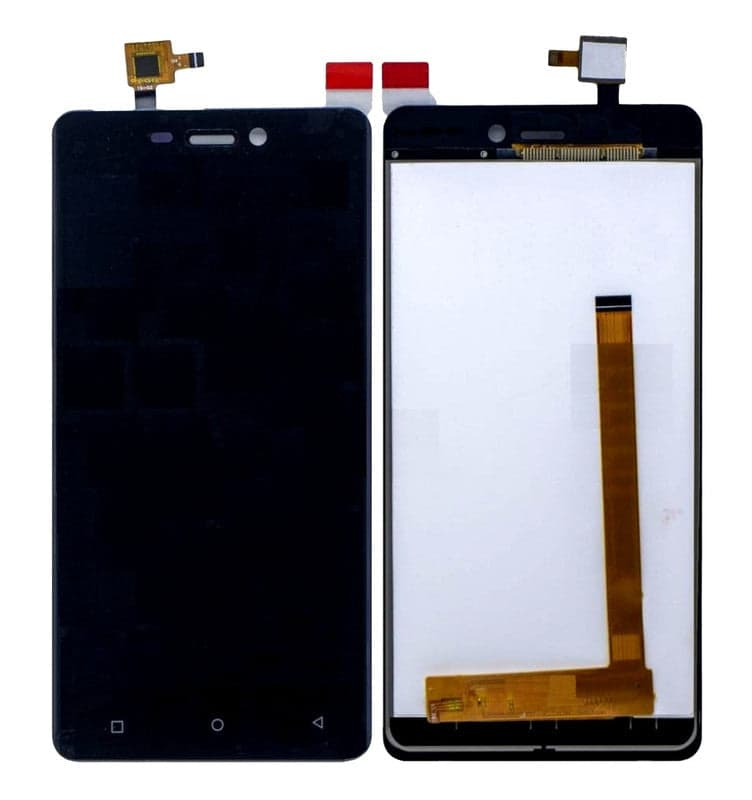 Lcd Display Folder Combo for MOBISTER CQ Black
