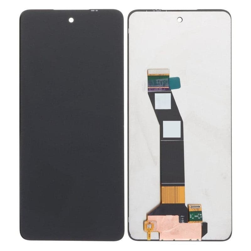 Lcd Display Folder Combo for Moto G04 Black