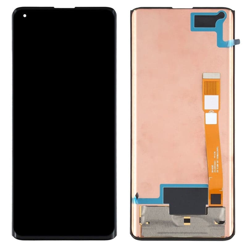 OLED Lcd Display Combo Folder for Motorola Moto Edge Black