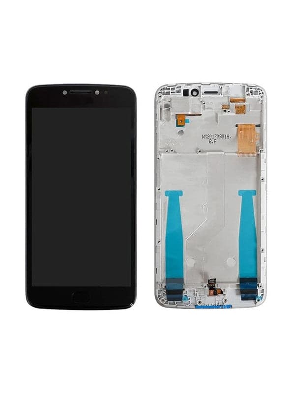 Lcd Display Combo Folder with Frame for Motorola Moto E4 Plus Black