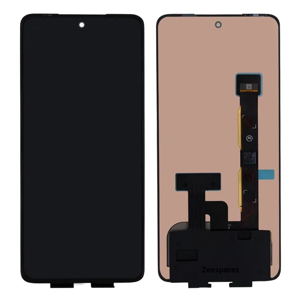 OLED Lcd Display Combo Folder for Motorola Moto Edge 30 Black