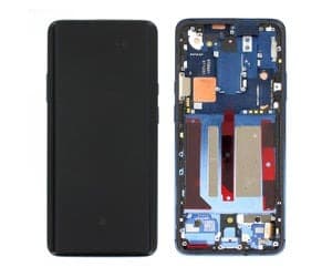 Lcd Display Combo Folder with Frame for OnePlus 7 Pro Blue