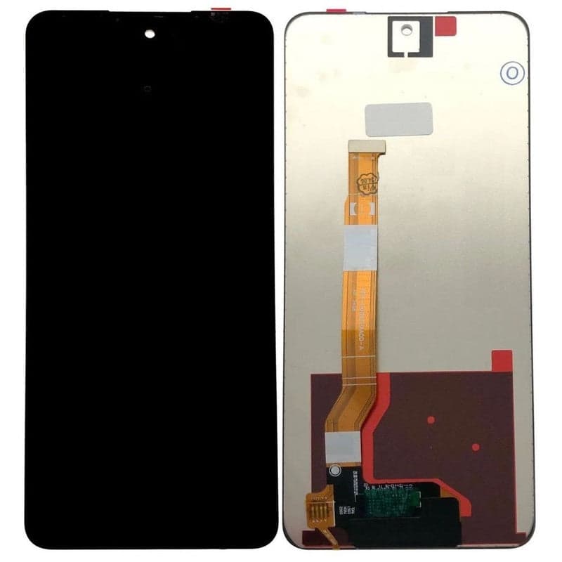 Lcd Display Combo Folder for Oppo A3X 4G Black