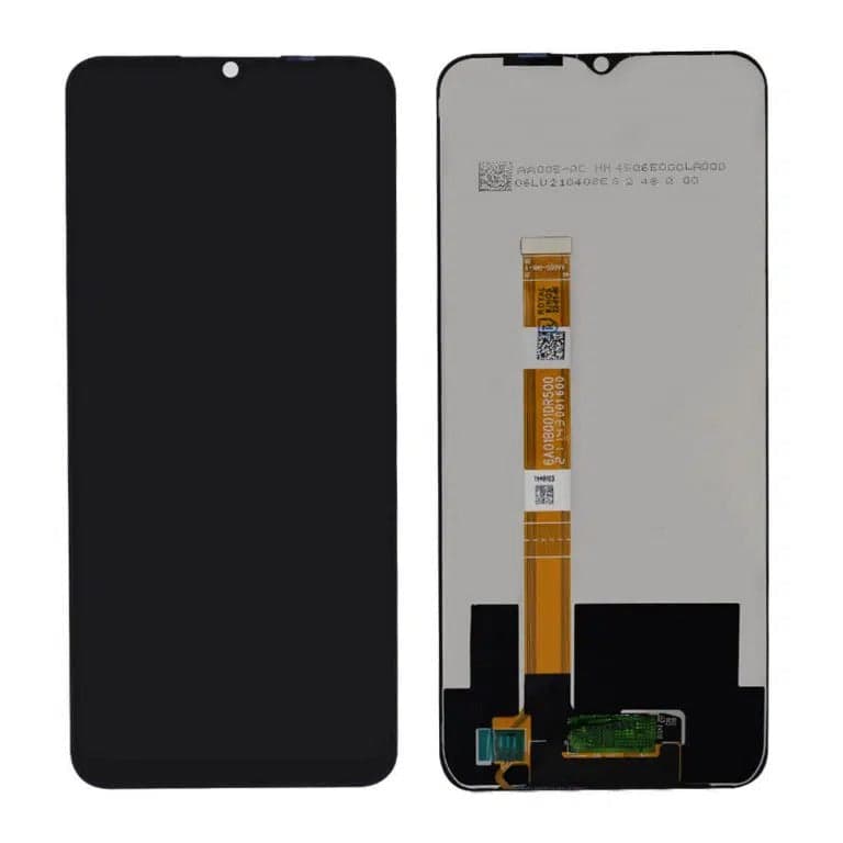 Lcd Display Combo Folder for Oppo A53S 5G Black