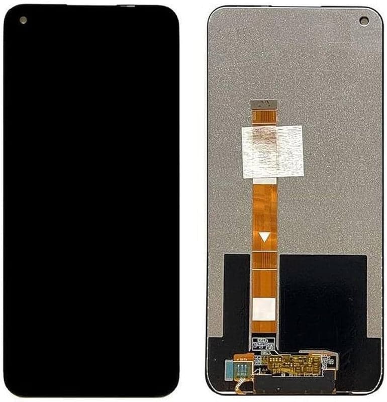 Lcd Display Combo Folder for Oppo A74 5G Black