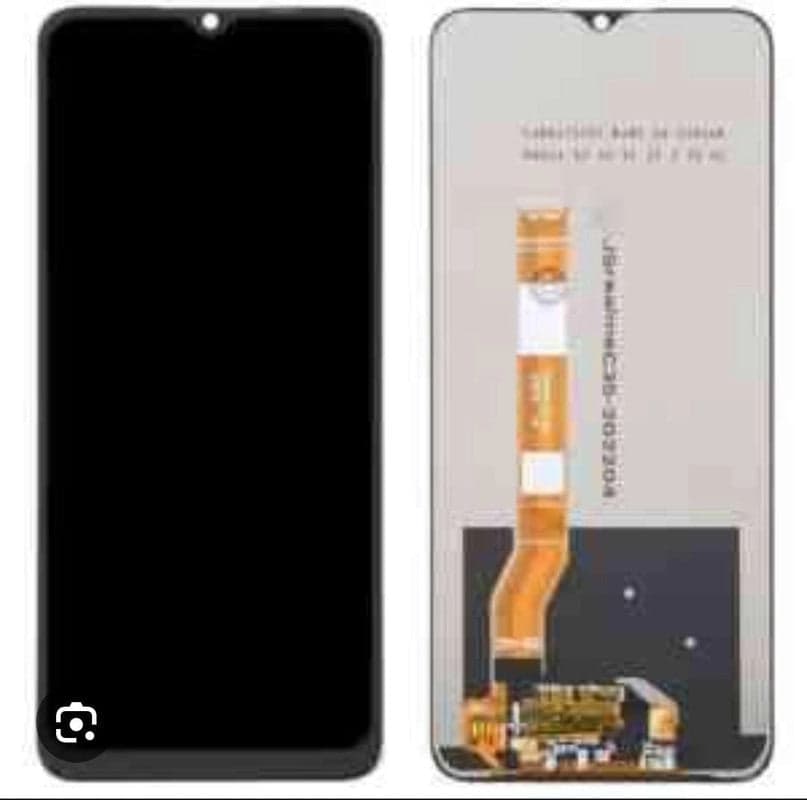 Lcd Display Combo Folder for Oppo K10 Black