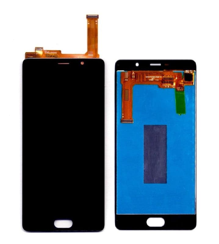 Lcd Display Folder Combo for PANASONIC ELUGA A 3 Black