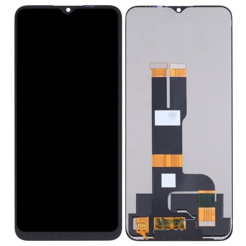 Lcd Display Combo Folder for Realme C30 Black