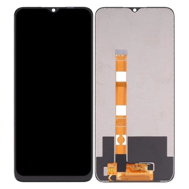 Lcd Display Combo Folder with Frame for Realme Narzo 50 Prime Black