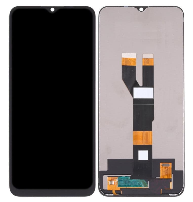 Lcd Display Combo Folder with Frame for Realme Narzo 50I Black