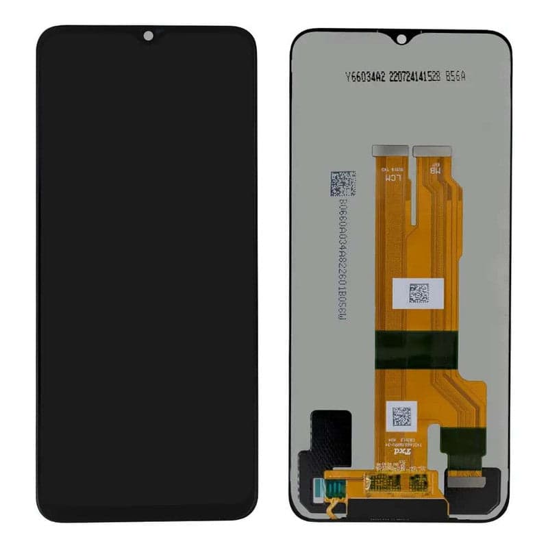 Lcd Display Combo Folder for Realme Narzo N63 Black