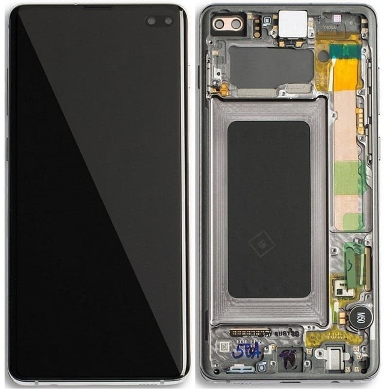 Lcd Display Folder Combo for Samsung Galaxy S10 Plus(With Frame)