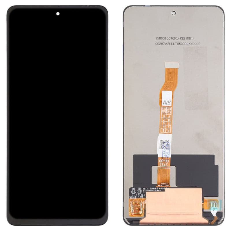 LCD Display Folder Combo for Vivo IQOO Z5 Black