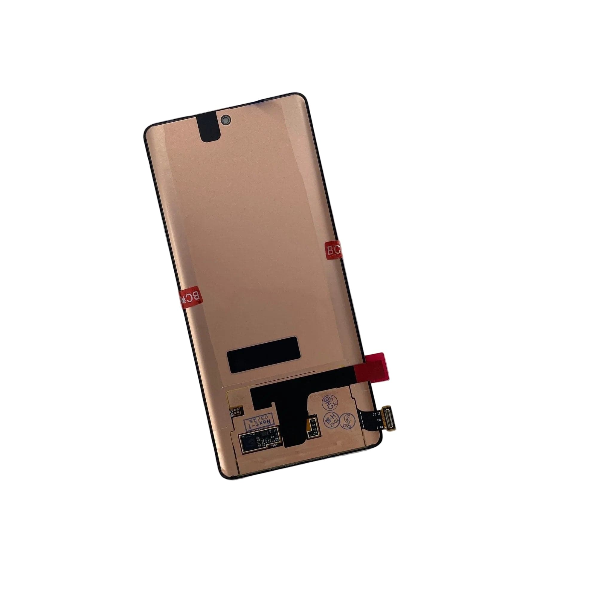 OLED Lcd Display Combo Folder for Vivo V27 Black thumbnail 2
