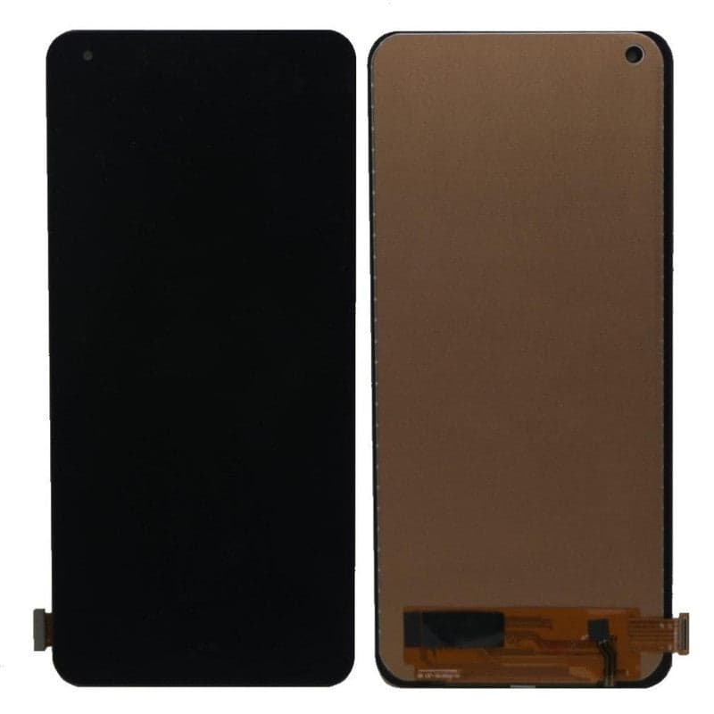 Lcd Display Combo Folder for Vivo X50 Black