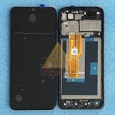 Lcd Display Combo Folder with Frame for Vivo Y03 Black