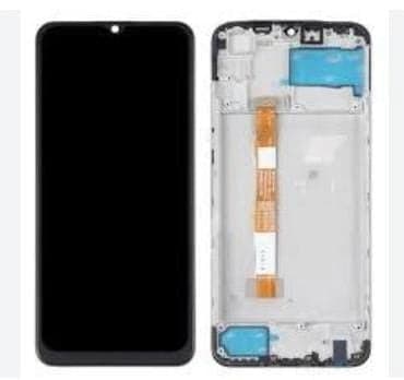 Lcd Display Combo Folder with Frame for Vivo Y18 Black