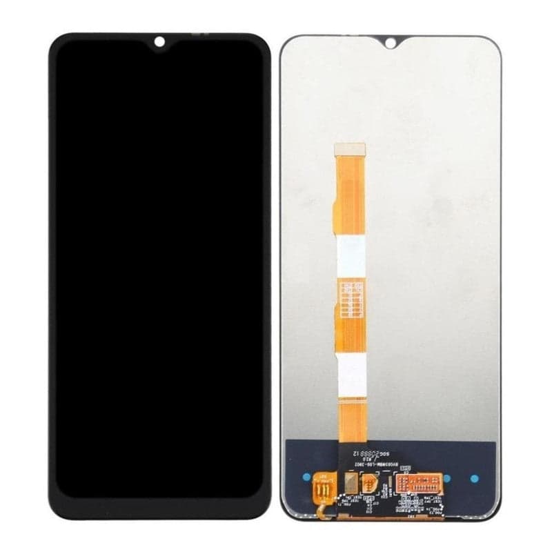 Lcd Display Combo Folder for Vivo Y20 Black