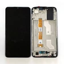 Lcd Display Combo Folder with Frame for Vivo Y21 New Black