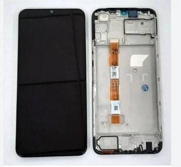 Lcd Display Combo Folder with Frame for Vivo Y21T Black