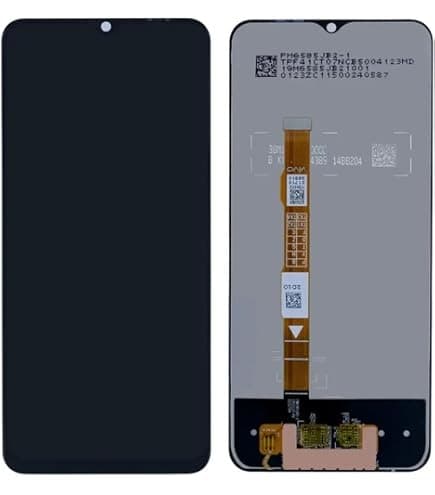 Lcd Display Combo Folder for Vivo Y35 5G Black