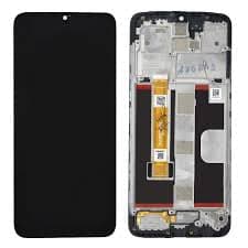 Lcd Display Combo Folder with Frame for Vivo Y56 5G Black