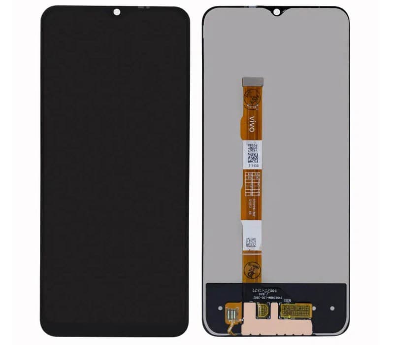 Lcd Display Combo Folder for Vivo Y77 5G Black